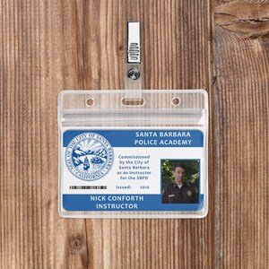 Psych Themed SBPD ID Badges - Miscellaneous Cast - (Psych - TV Show) (Seasons 1-8)