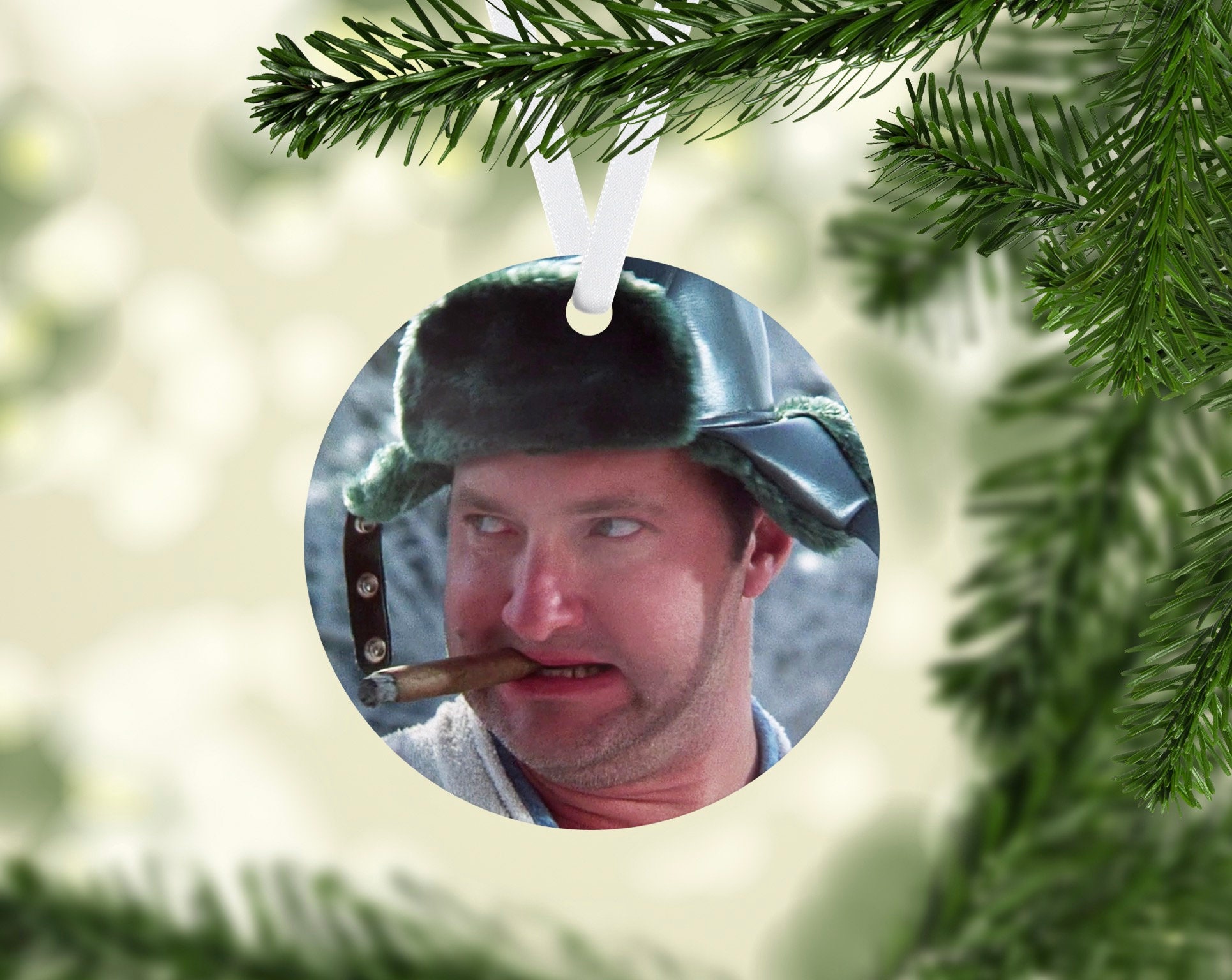 Christmas Vacation Cousin Eddie Novelty Ornament national - Etsy