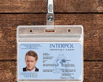 Fake Interpol Id Card