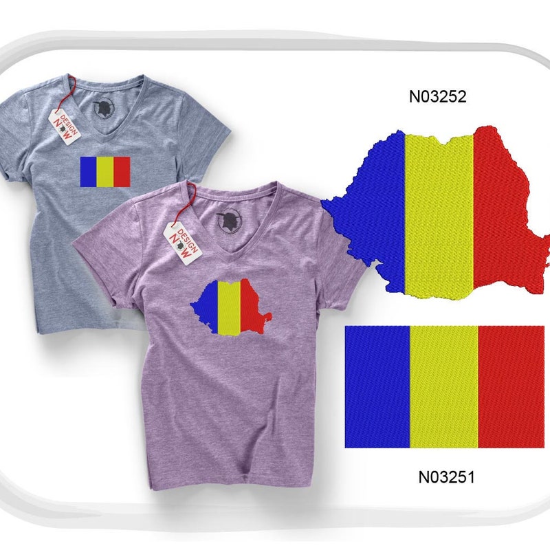 Romania Flag Keychain – Double-Sided Embroidered, Durable & Gift-Ready - View #7