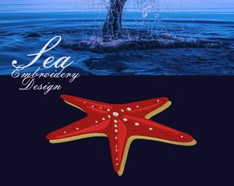 seastar 4x4 hoop sea designs marine animals sea animals cockle nautilus Embroidery design set