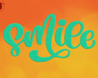 Bordado de sonrisa, Diseño de tipografía, Cita inspiradora, Bordado de suerte, Arte de bordado de sonrisa, Bordado de dicho, Bordado de citas