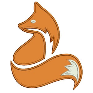 Fox Applique Design, Fox Head Embroidery Design, Fox Embroidery, Fox Embroidery Pattern, Fox Head Embroidery, Digital Download