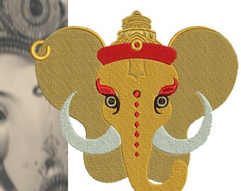 Ganesha Embroidery Etsy
