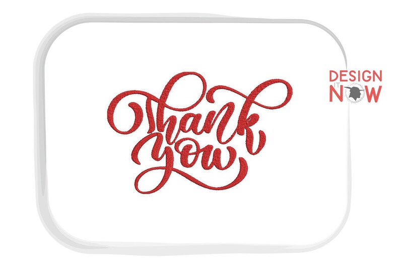 Thank you embroidery design thank you embroidery nwcvq  etsy Thank you embroidery design thank you embroidery nwcvq  etsy