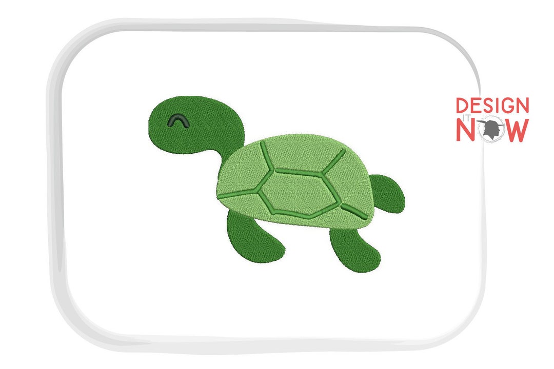 Turtle Embroidery Design, Sea Turtle Embroidery Design, Turtle ...