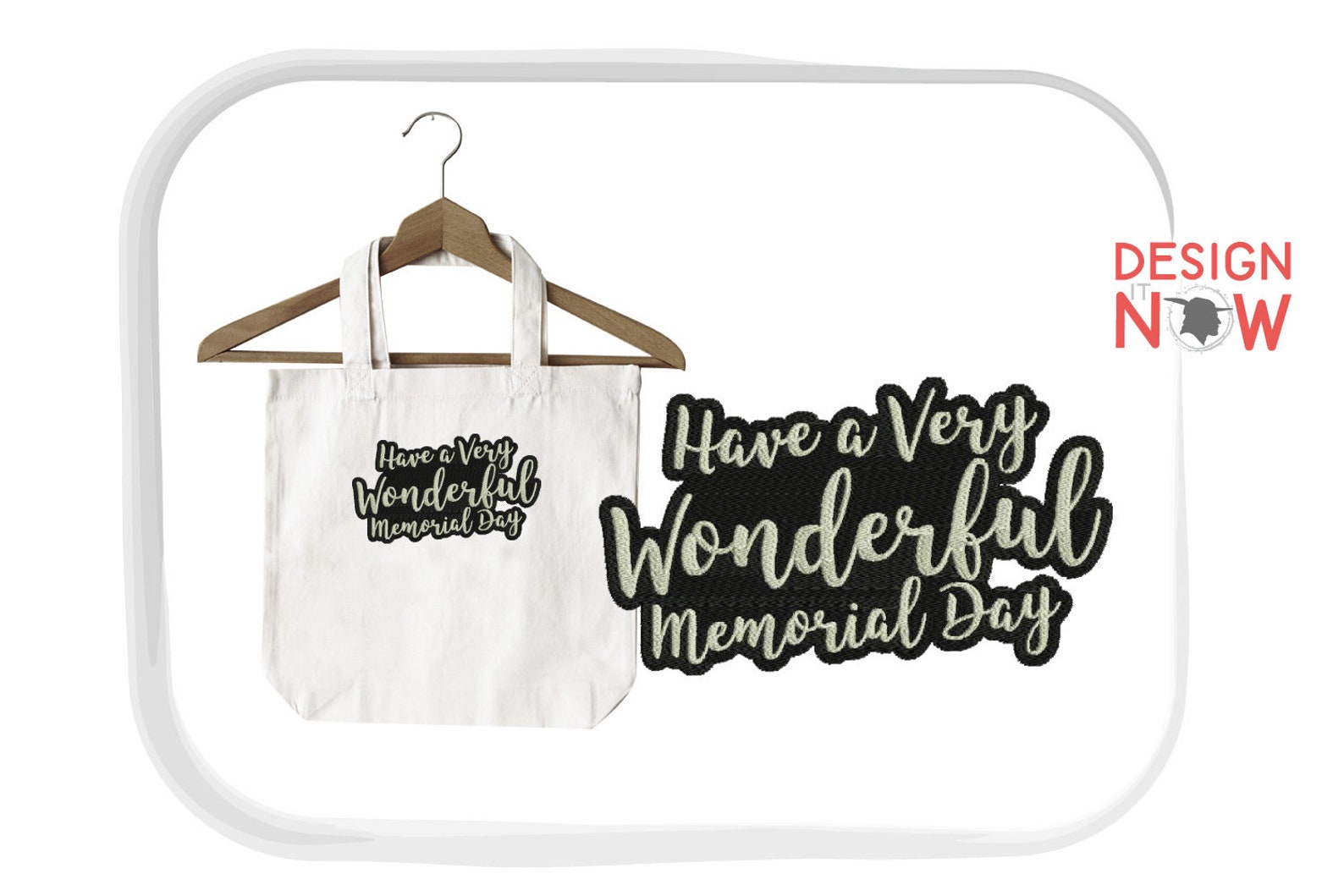 Memorial day embroidery design usa embroidery memorial day  etsy