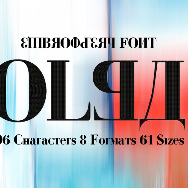 Olga Foreign Look Embroidery Font, Russia Style Embroidery Font, Modern Fonts, Typography, Alphabet, Letters And Numbers