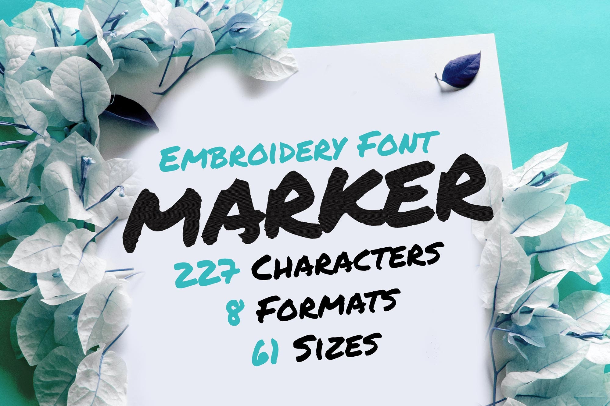 Craft Supplies & Tools Calligraphy Fonts Lyn Brush Embroidery Font Numbers Letters Embroidery