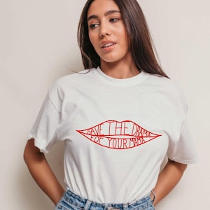 Sparen Sie das Drama für Ihre Mama, Geburtstagsgeschenk für Frauen, Einzigartiges Geschenk, Tops und T-Shirts, Einzigartige Herbstkleidung, Damenbekleidung, Muttertagsgeschenk