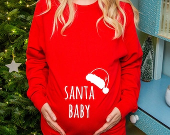 Christmas maternity sweater christmas pregnancy sweater christmas pregnancy announcement maternity sweatshirt pregnancy sweatshirt pajamas