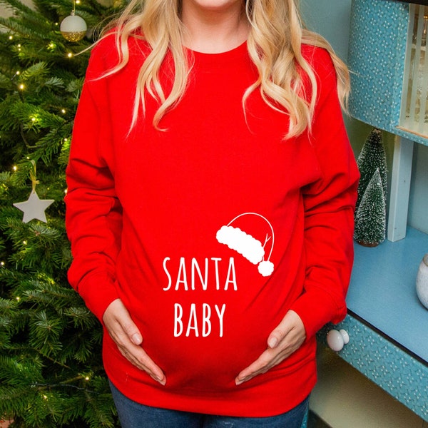 Christmas maternity sweater christmas pregnancy sweater christmas pregnancy announcement maternity sweatshirt pregnancy sweatshirt pajamas