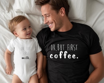 Father son matching shirts Fathers day shirt matching daddy daughter shirts New dad shirt