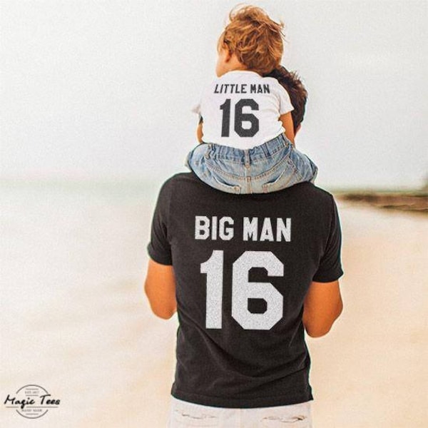 Father son matching shirts, Father's day shirts, Dad and matching baby shirts, Fathers day gift