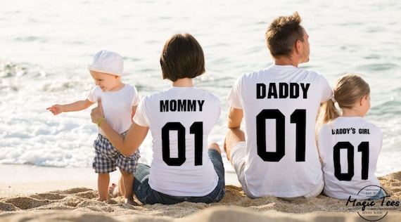 Camisas familiares camisetas familiares camisas familiares Mommy Daddy Baby Kid camisas familiares a juego camisetas familiares atuendo familiar UNISEX Etsy Mexico