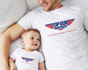 Top dad Top son, Father and son matching shirts, father son outfits, dad and baby shirts, new dad shirt, gift for dad