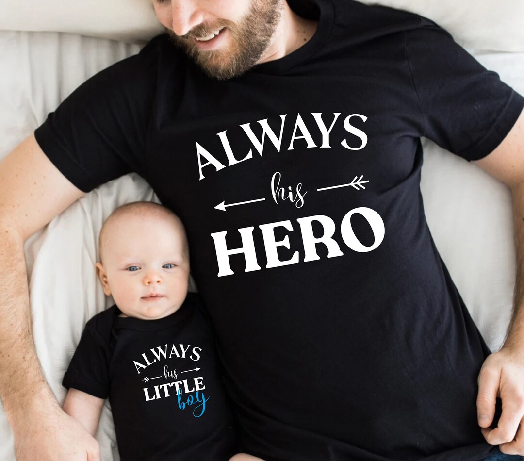 Father and Son Matching Shirts, Superhero Matching Shirts, Matching ...