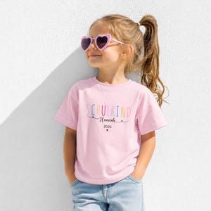 Shirt schulkind 2026, Personalisierbares T-Shirt für Schulkinder mit Namen, Einschulung, erster Schultag