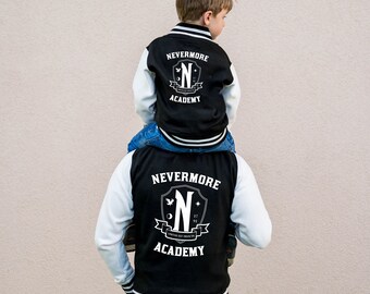 Nevermore Academy Wednesday Jacket Sweatshirt
