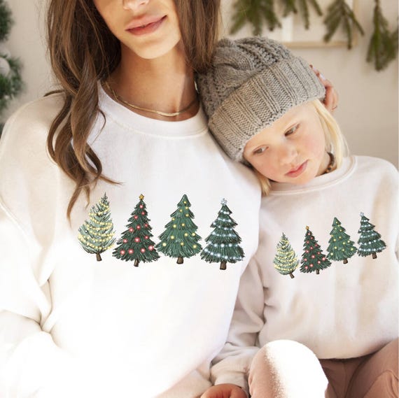 Festliche Familien Weihnachtspullover, Passende Weihnachtsoutfits für Geschwister, Familienpullover, Weihnachtspullover kinder