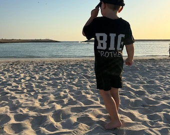 Big brother T-Shirt Geburtstagsshirt Kind TShirt zum Kindergeburtstag Erster Schultag Kids Shirt