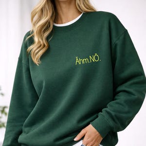 Maglietta con affermazione "Um Nope", felpa con frase, idea regalo per la fidanzata, maglione con affermazioni divertenti per lei, maglietta divertente