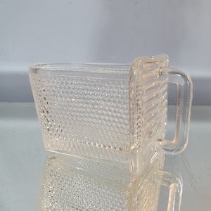 Vintage &quot;Poncet&quot; glass drawer. Small model. 1950s. Made in France.