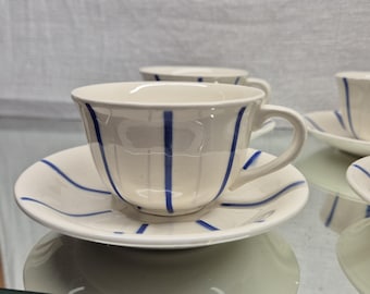 ジュヌヴィエーヴ・レチュー コーヒーセット | カップ6個とソーサー6個