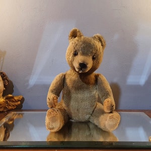 Vieux Ours En Peluche Des Années 1930/1940 – Authentique Et Vintage