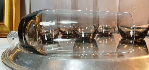 Set of 6 Peill & Putzler Tourmaline Glasses. 1950/1960. - Etsy Finland