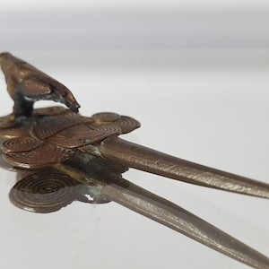 Bronze hairpin Burkina Faso .1950.