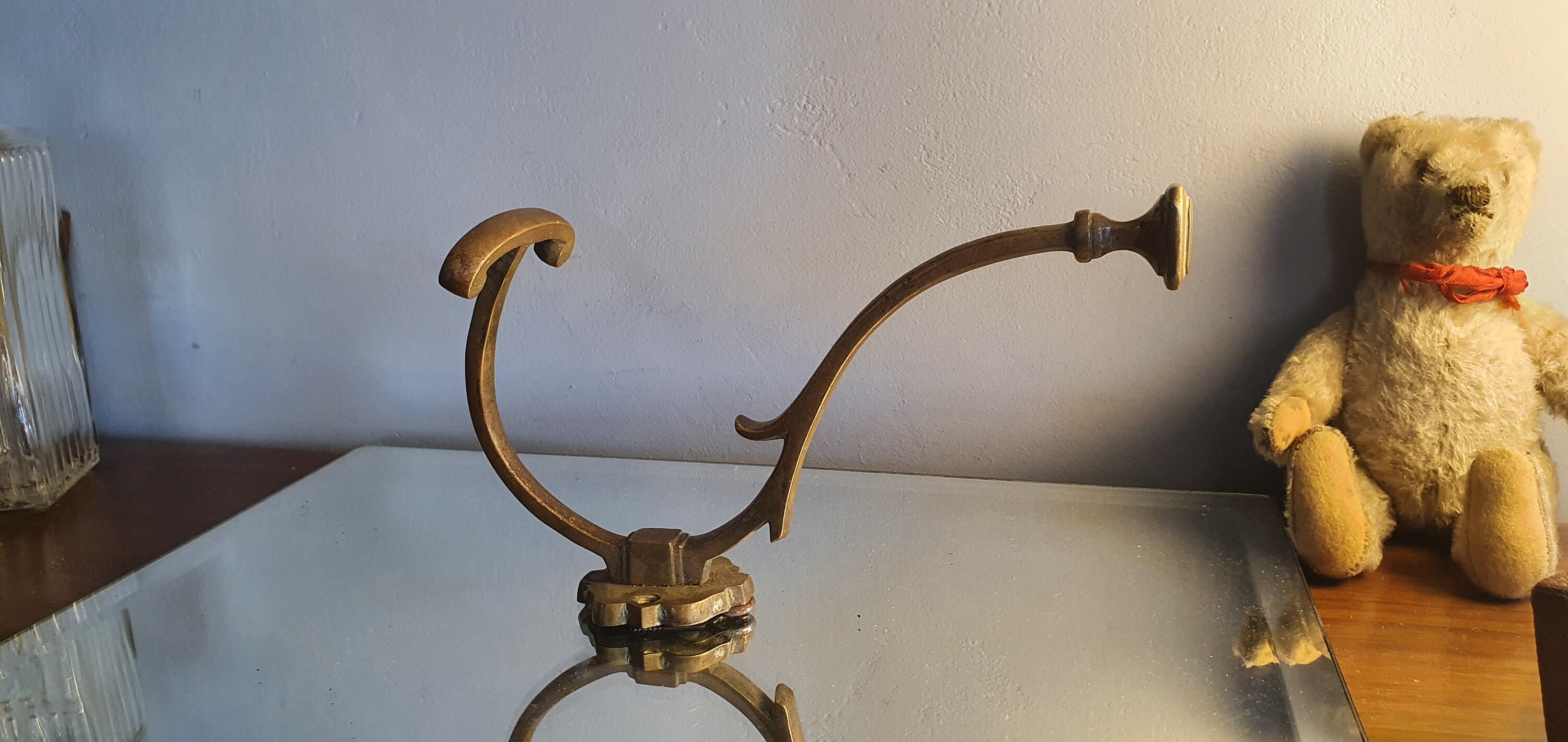 Patère Porte Manteau Chapeau en Bronze 1900. Made in France.