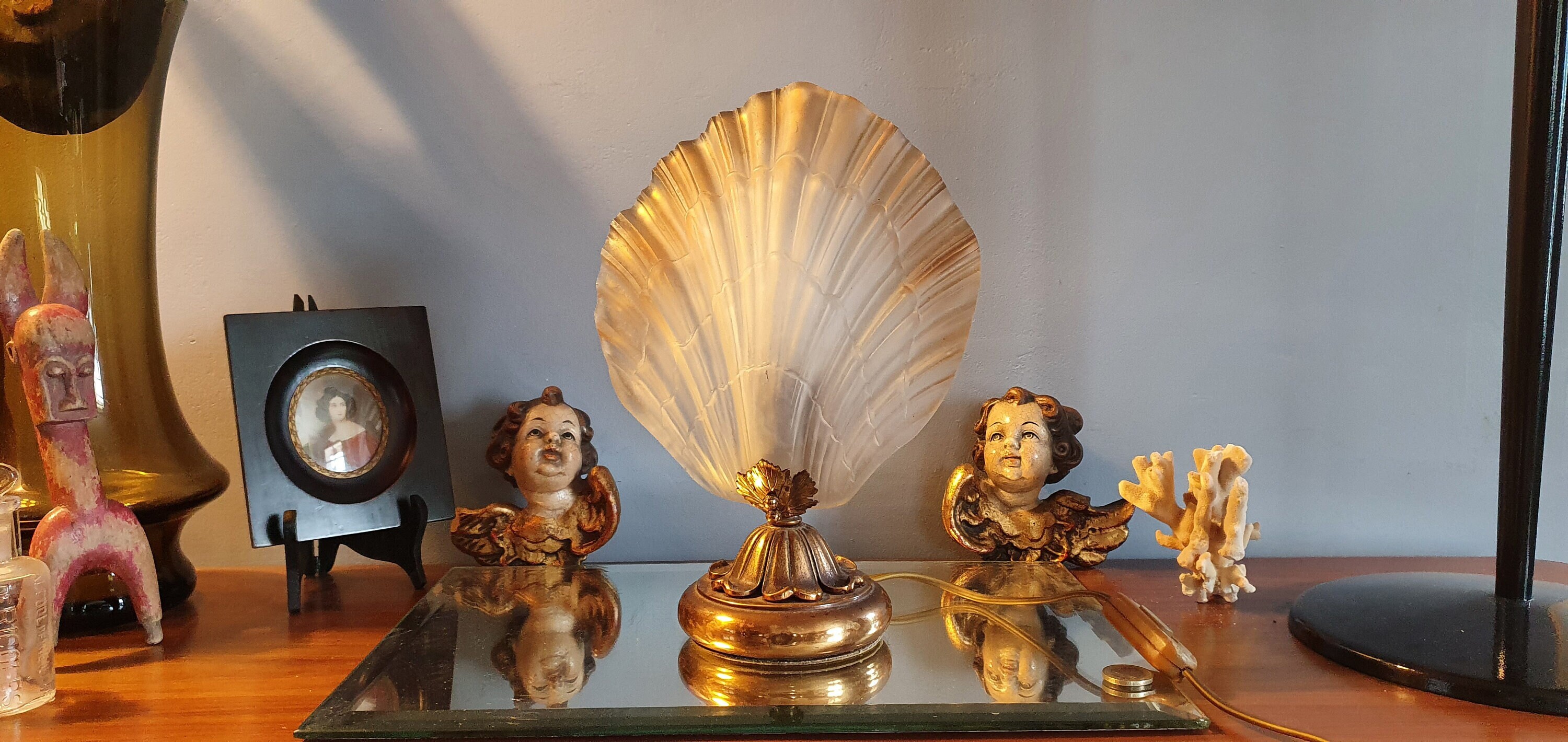 Lampe De Chevet coquille