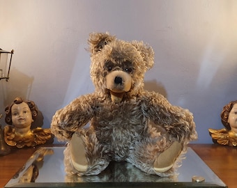 Ancien OURS ,mohair,jouet ancien,collection,teddy Bear,60 cm