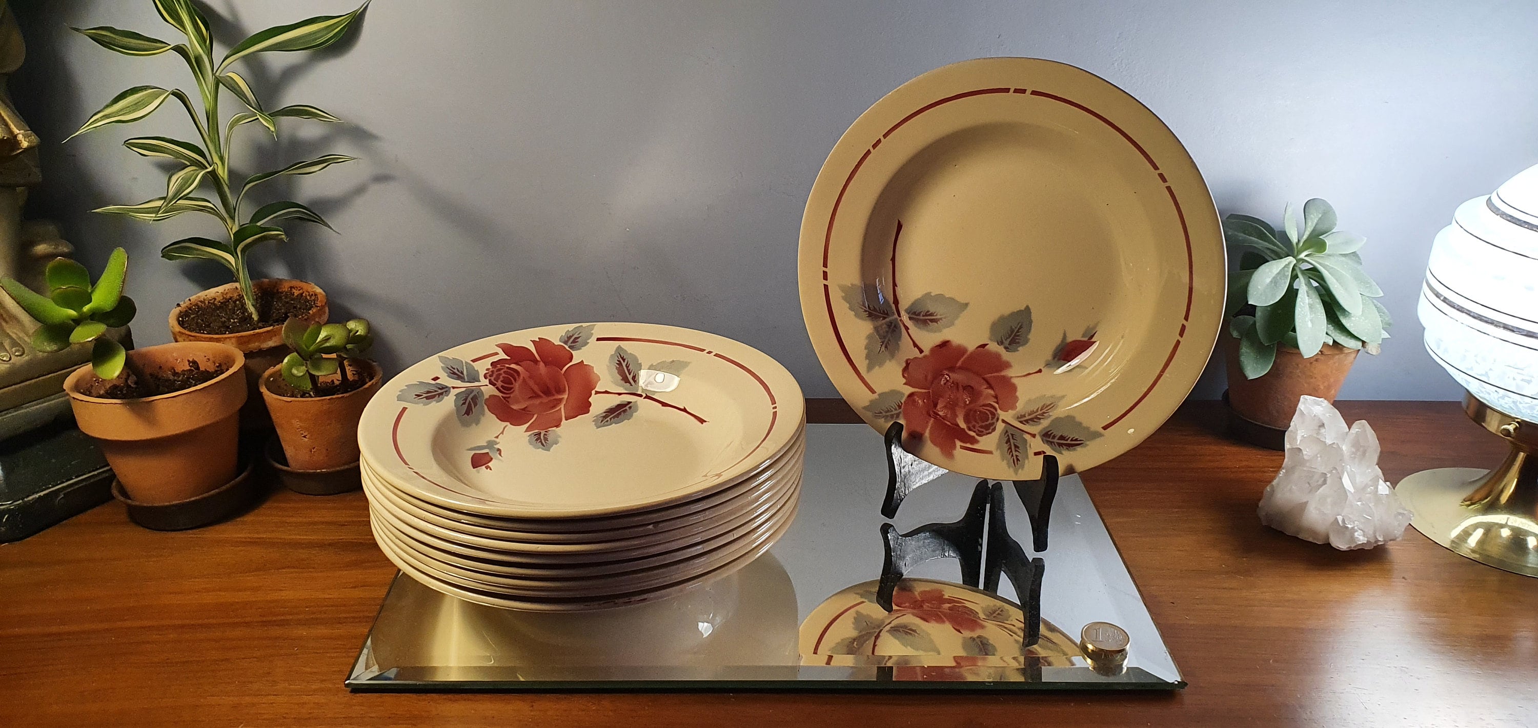 Set De 10 Assiettes Creuses