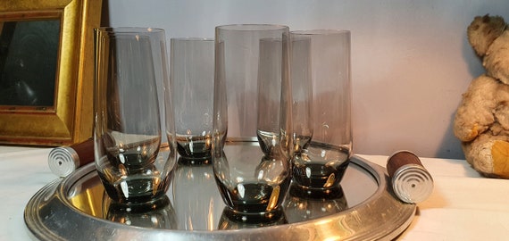 Set of 6 Peill & Putzler Tourmaline Glasses. 1950/1960. - Etsy Finland