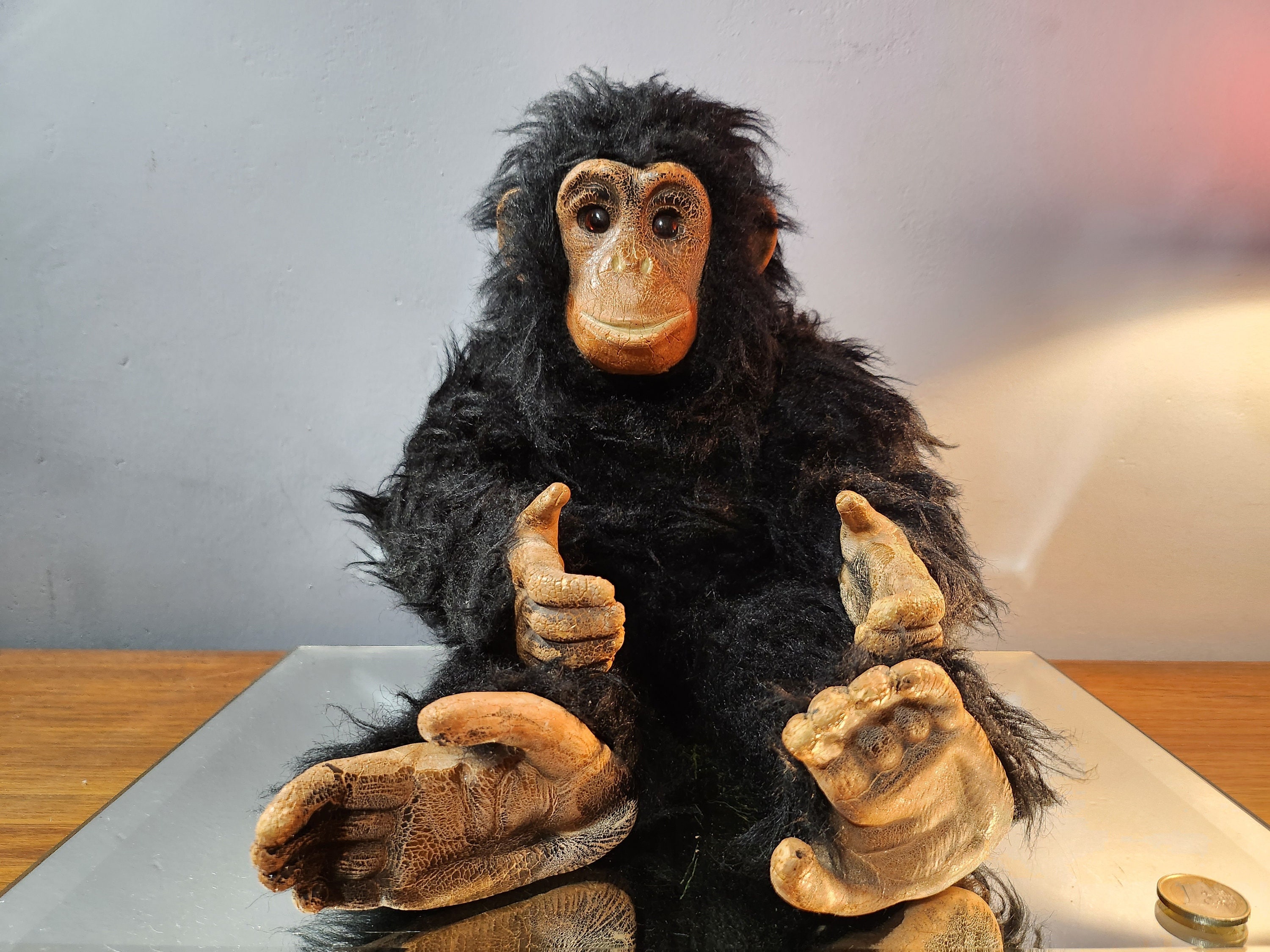 FurReal Friends Cuddle Chimp Interactive Chimpanzee Monkey Animal Toy No  Banana