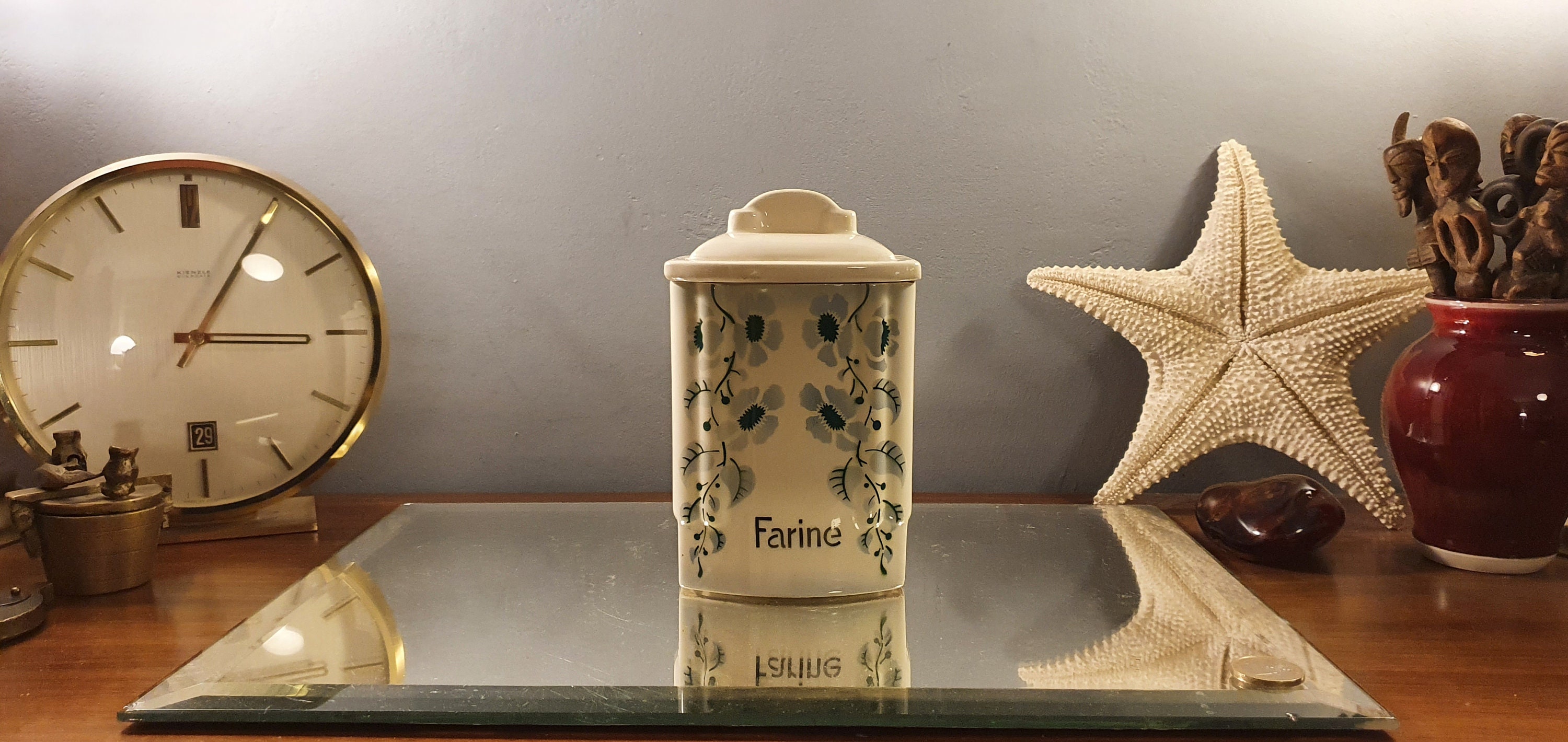 Pot en Faïence Urbach Frères 1950.