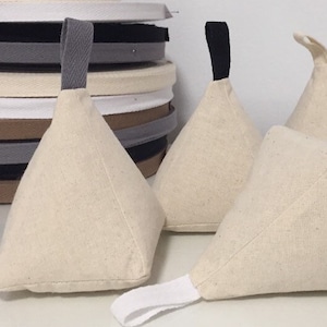 The Tiniest Weights, Brown Accents, Grey Accents, Natural Accents, Black Accents, White Accents, Miniatures Pyramids Weights, Fabric Weights