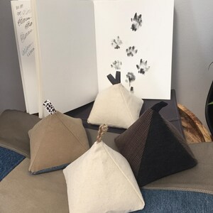 Slide The Door Stop Over, Soft Kick Fabric Door Stoppers by Knackered Mamas, Handmade in Canada, Premium Door Stoppers for The Whole Home