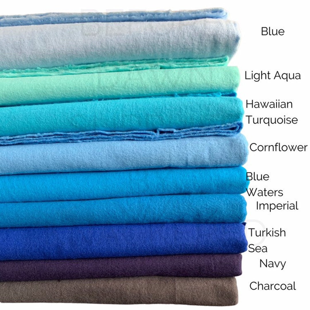 OsoCozy Organic Flannel Unbleached Fabric 1 Yard