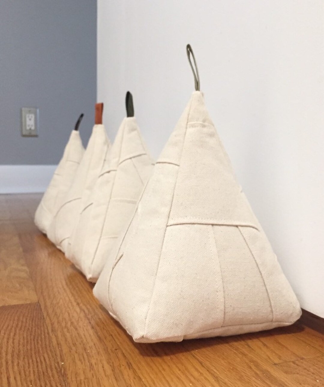 Sculpted Fabric Door Stops, Modern Farmhouse, Boho Doorstops