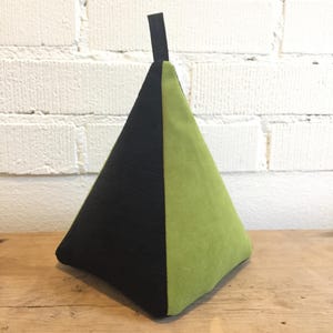 I Love Doorstops, Pointed Doorstoppers, Filled Fabric Weights Doors, Mix & Match Door Stops Sets, Easy Fill Door Stop, Black Doorstops, New
