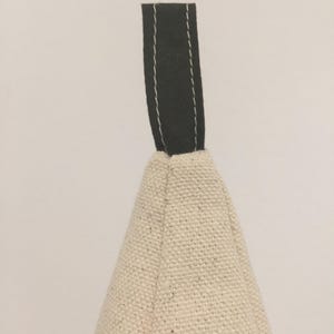 Avocado Green & Canvas Doorstop, Stitched Bottom Door Stop, The One and Only Doorstop,  Doorstopper Natural Decor, Custom Color Turtle