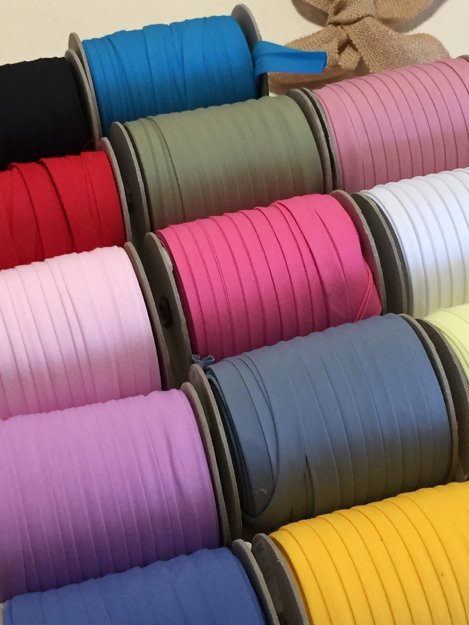 1/2 13mm Full Roll Bias Tape Double Fold Bias Tape Etsy Israel