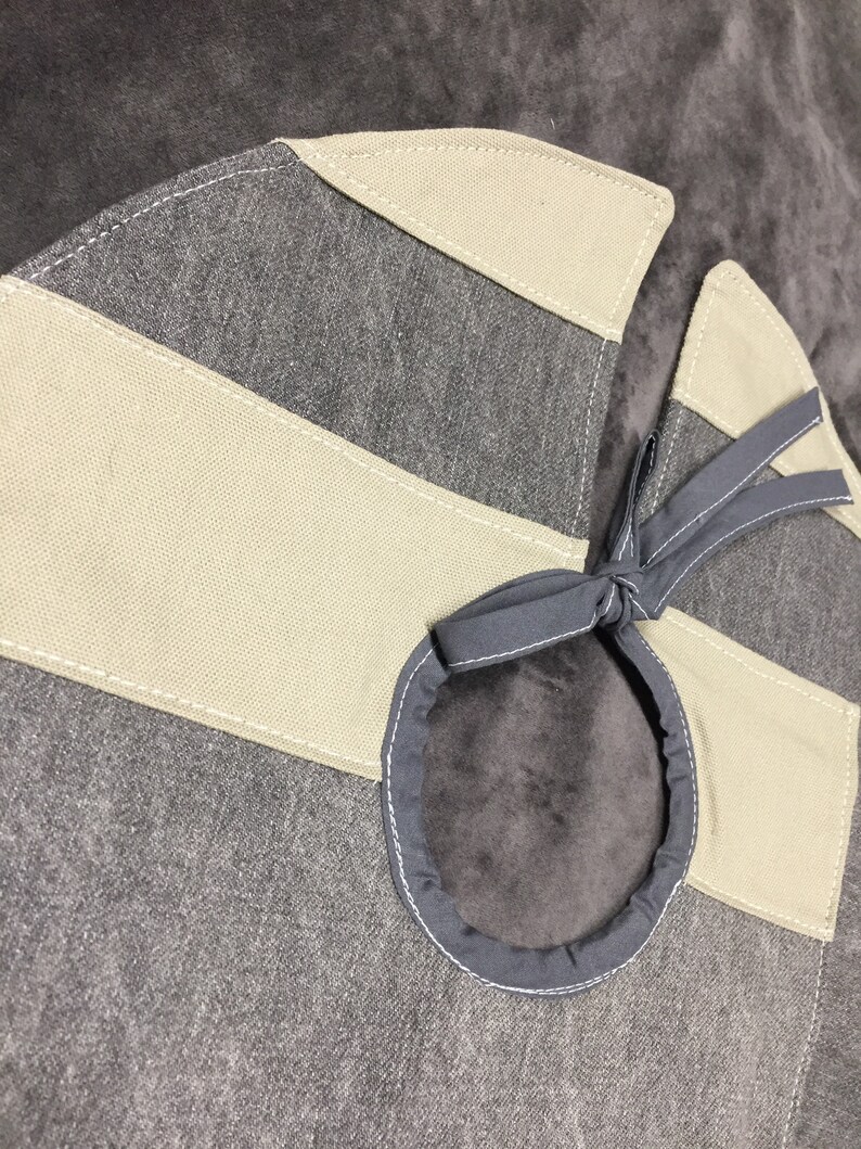 Earth Tone Patchwork Denim Tree Skirt Minimalist Mini Etsy