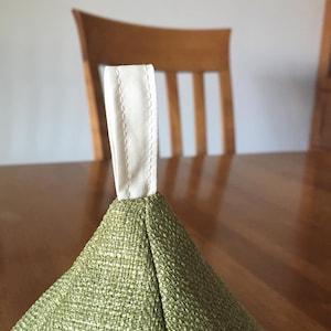 Trendy Fern Green Doorstoppers, Easy Fill Doorstop, Leaf Green Door Stop, Weighted Door Stoppers, Knackered Mamas Doorstops, Pyramid Weights