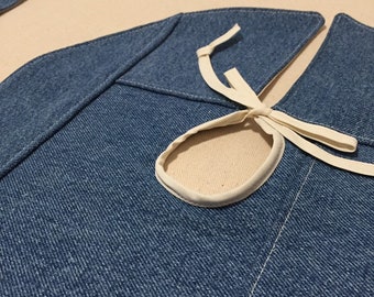 blue jean christmas tree skirt