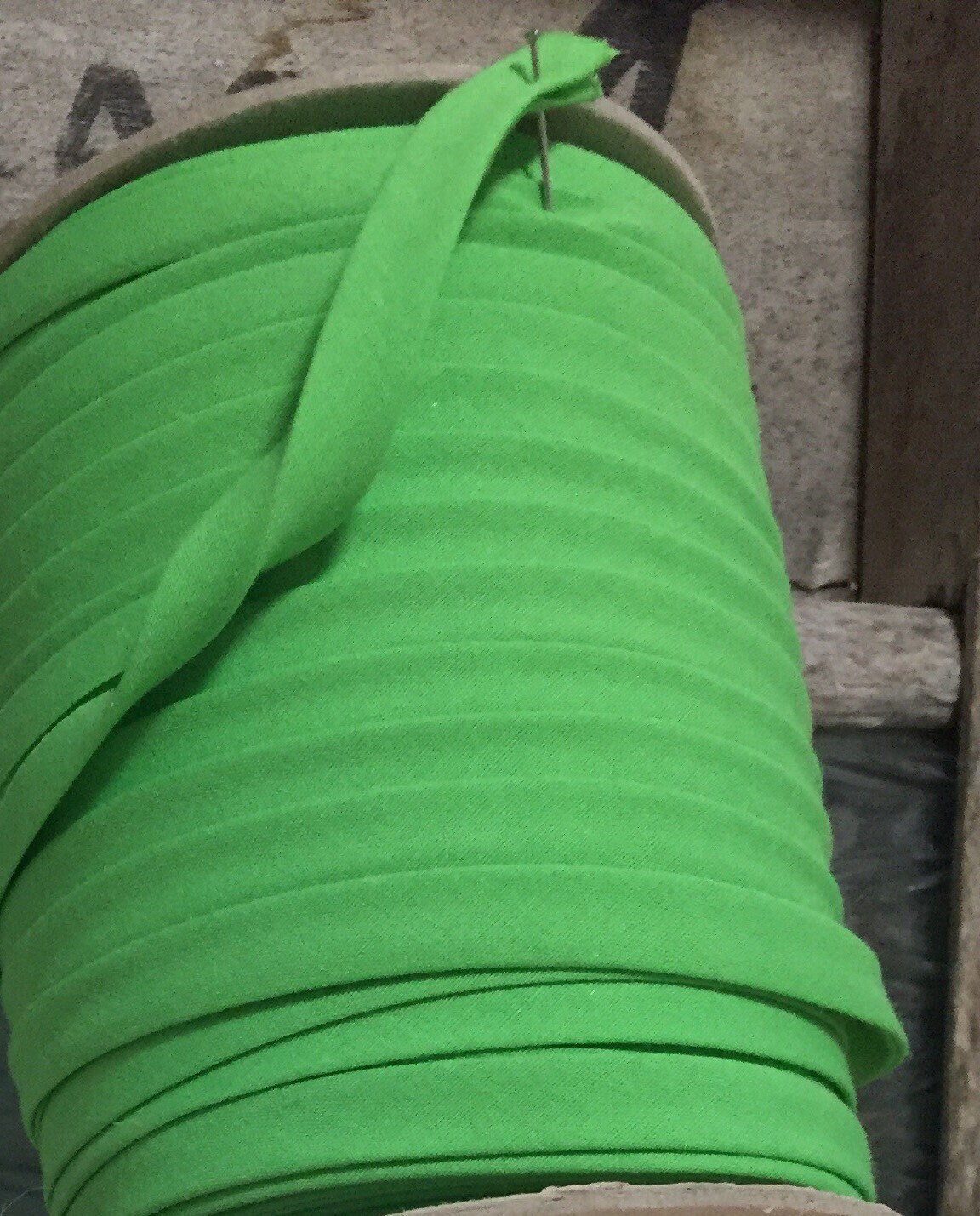 1/4 Double Fold Bias Tape Lime Green Bias Binding 6mm Etsy