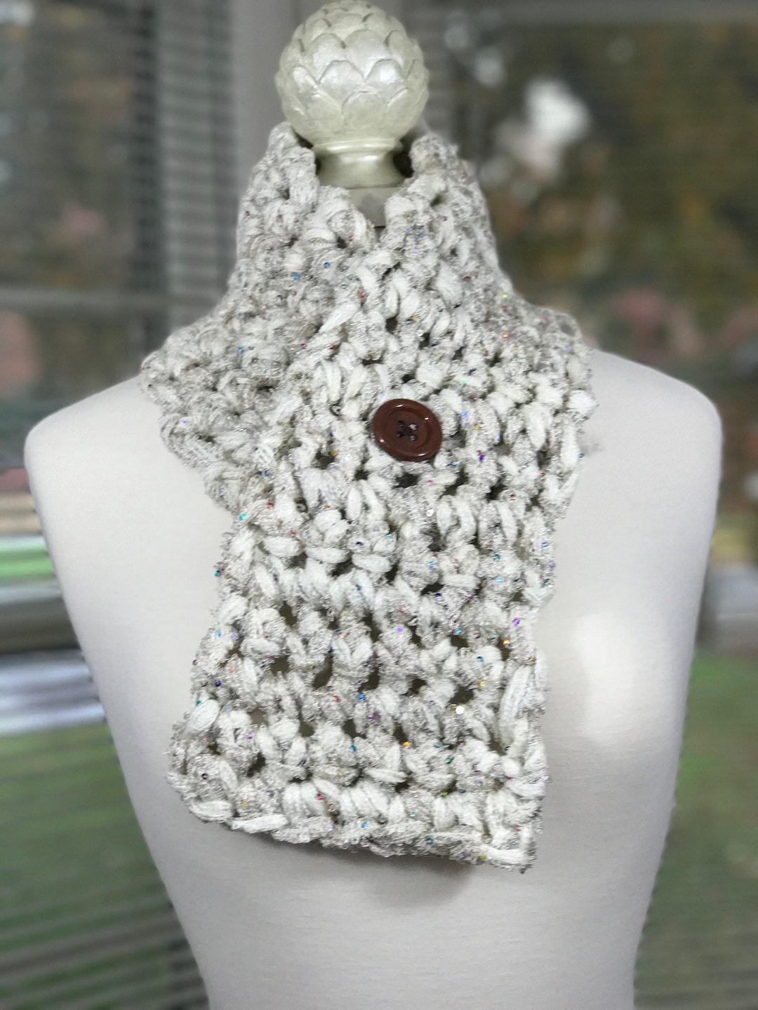 Crochet Scarf/boho Scarf/rainbow Scarfhippie Scarf/knit Etsy UK